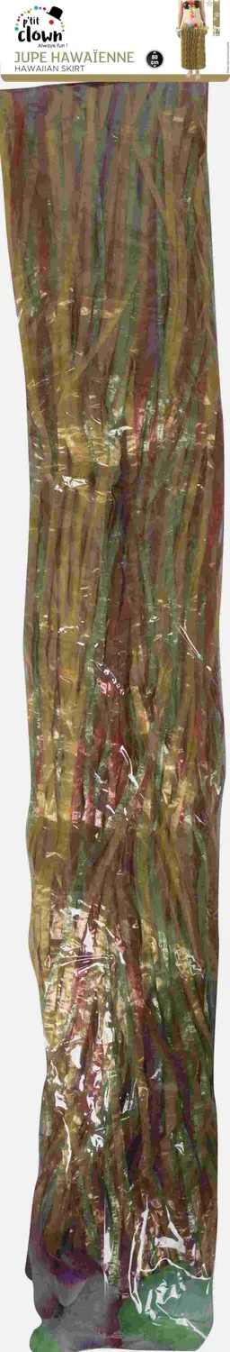 P'tit Clown Hawaiana gonna 80 cm multicolore fiori