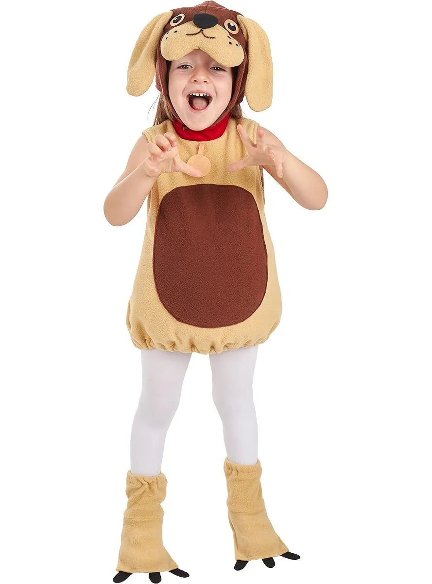Funidelia cagnolino peluche costume bambino 5-6 anni
