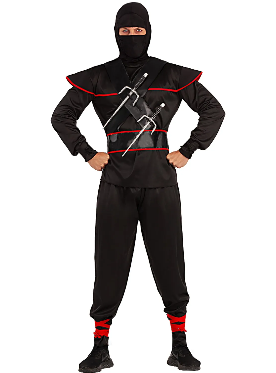 Funidelia Ninja Sai Armi accessorio nero 2 pezzi 30 cm