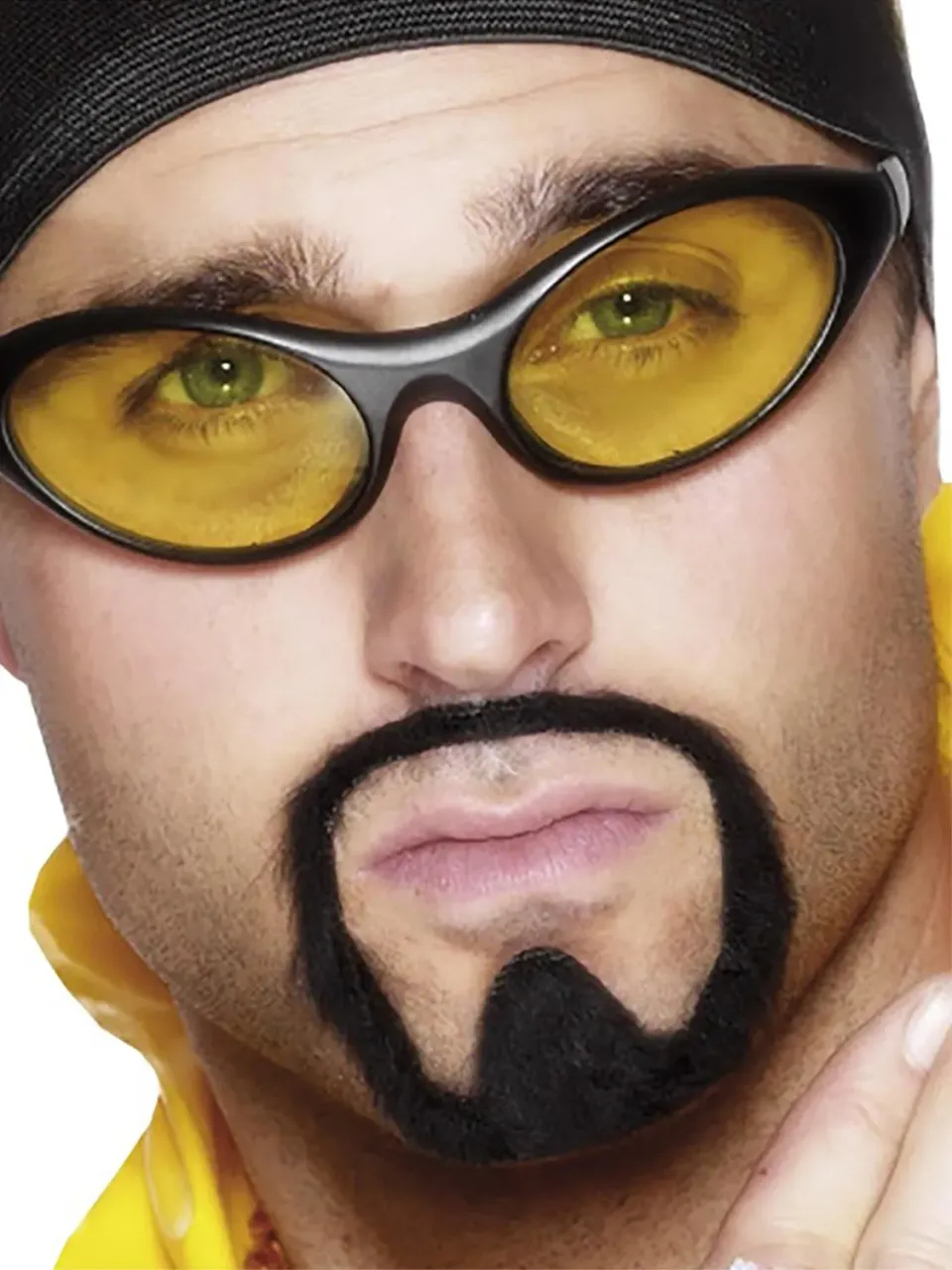 Smiffys 90s Rapper occhiali gialli adulti taglia unica