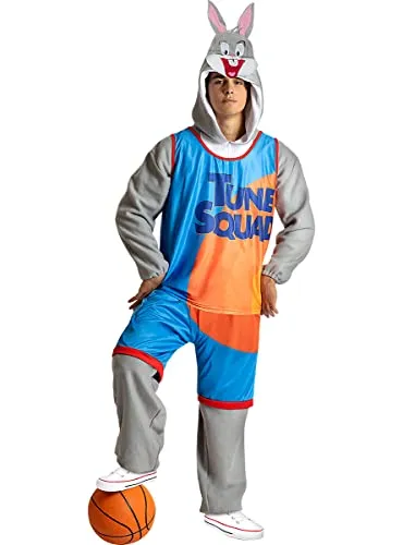 Funidelia Space Jam Bugs Bunny costume adulto grigio cartoni