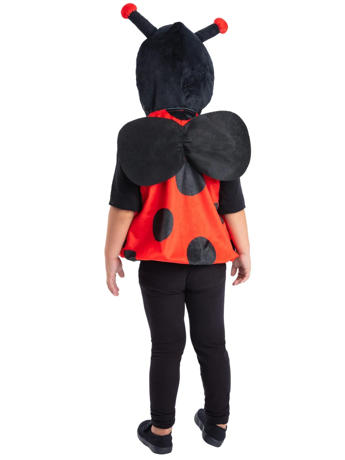 Smiffys Ladybird Costume coccinella bambini Small 4-6 anni ali