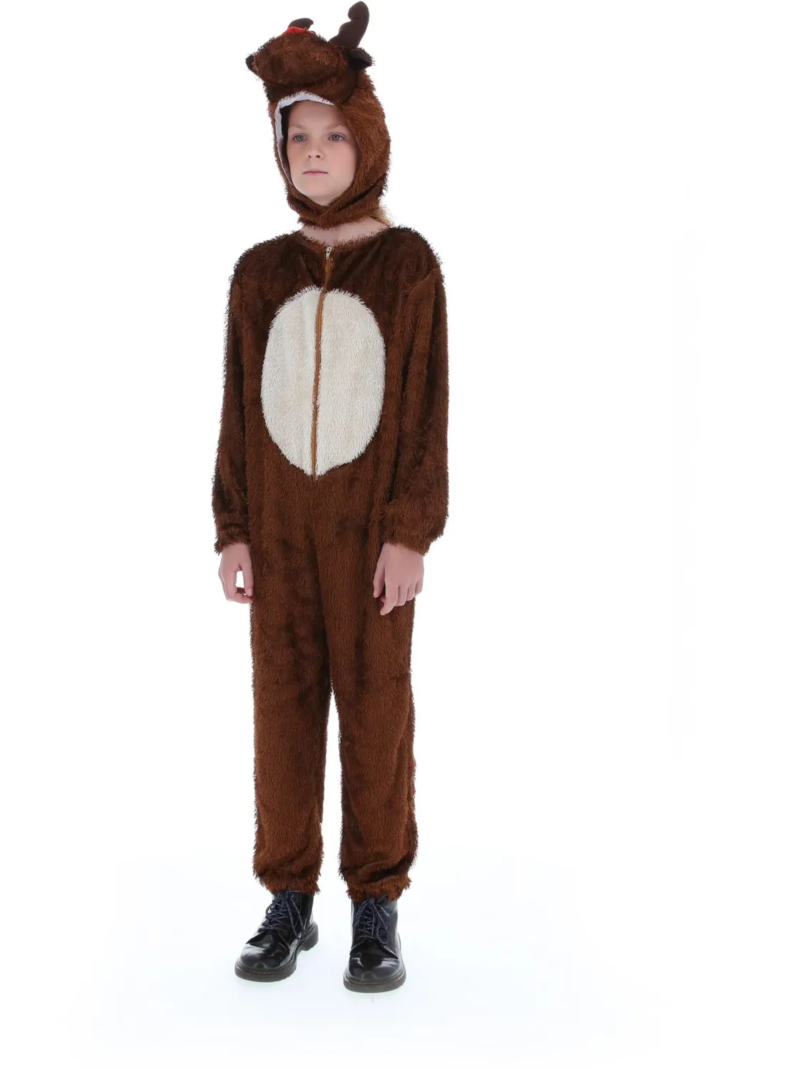 Smiffys Reindeer costume renna bambino 4-6 anni peluche
