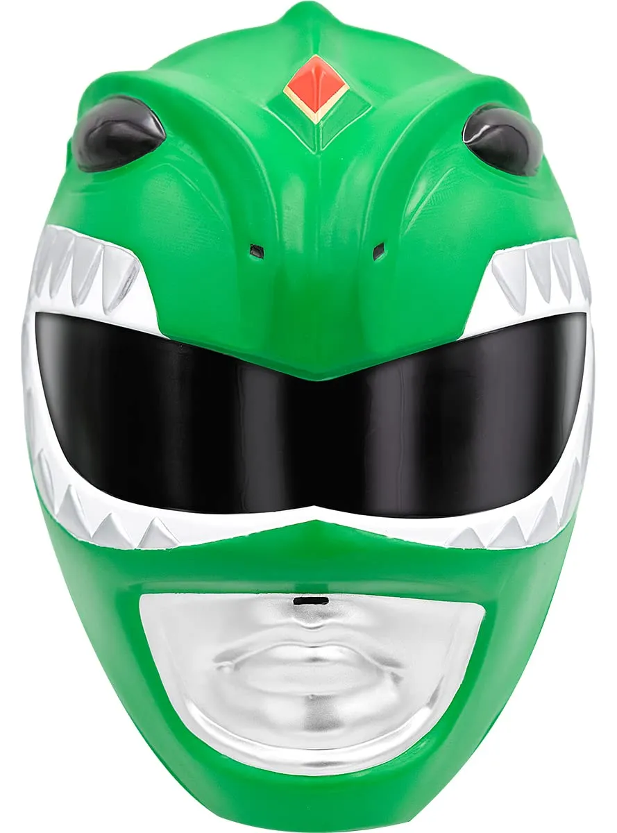 Funidelia Power Ranger casco verde adulto maschera