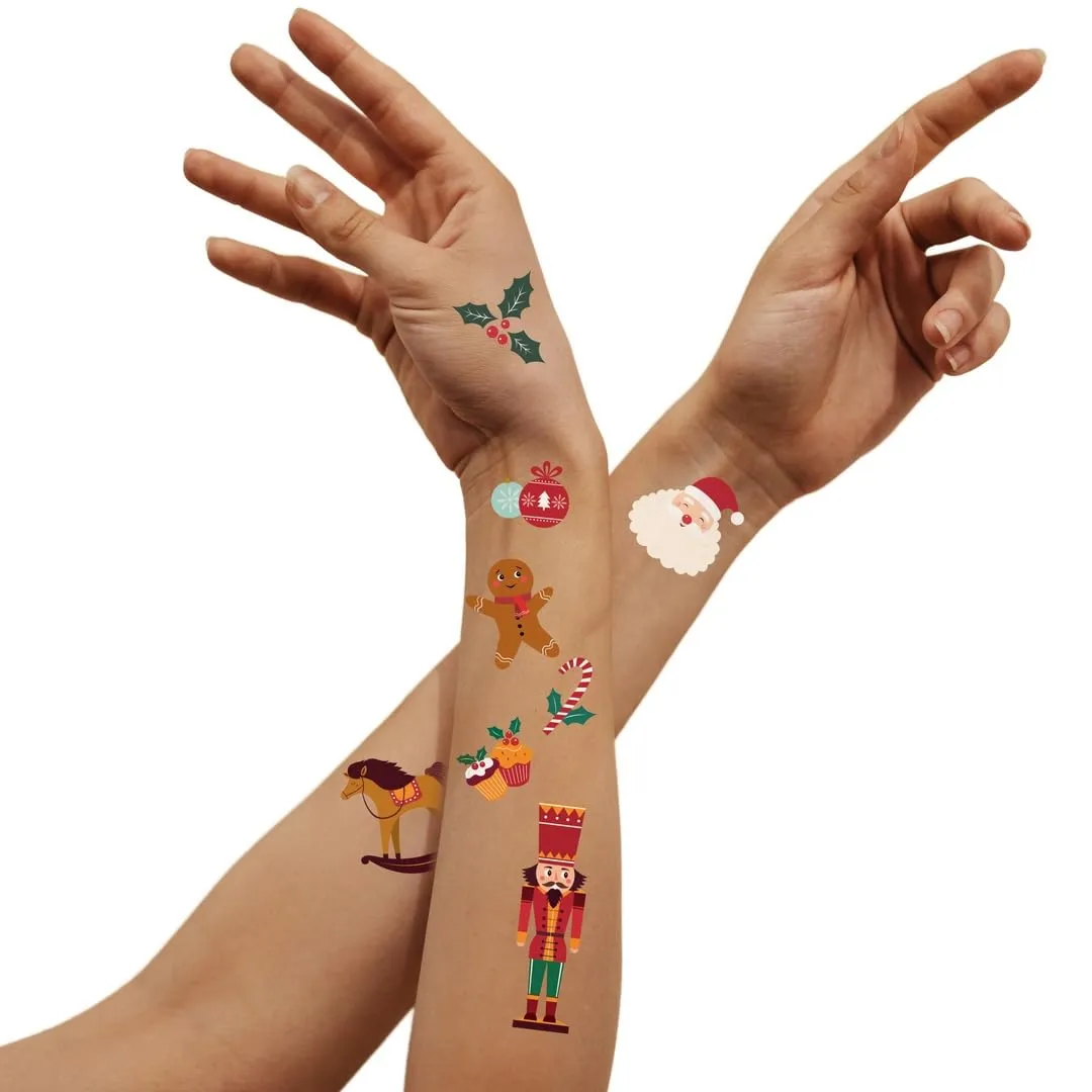 P'tit Clown 24180 Tatuaggio Natale Festa Scuola