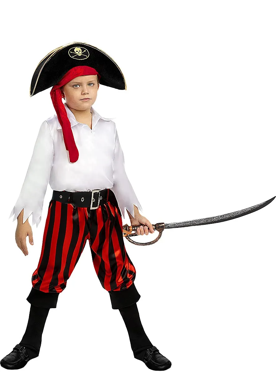 Funidelia Bucaniere Pirata Costume Bambino 5-6 Anni