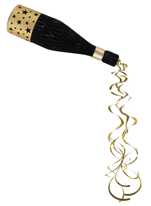 P'tit Clown Re22845 bottiglia champagne oro appendere