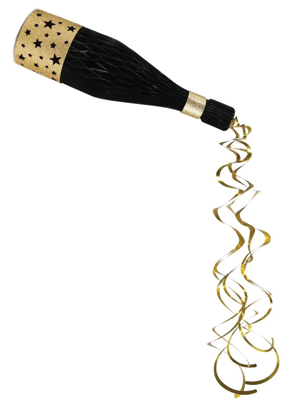 P'tit Clown Re22845 bottiglia champagne oro appendere