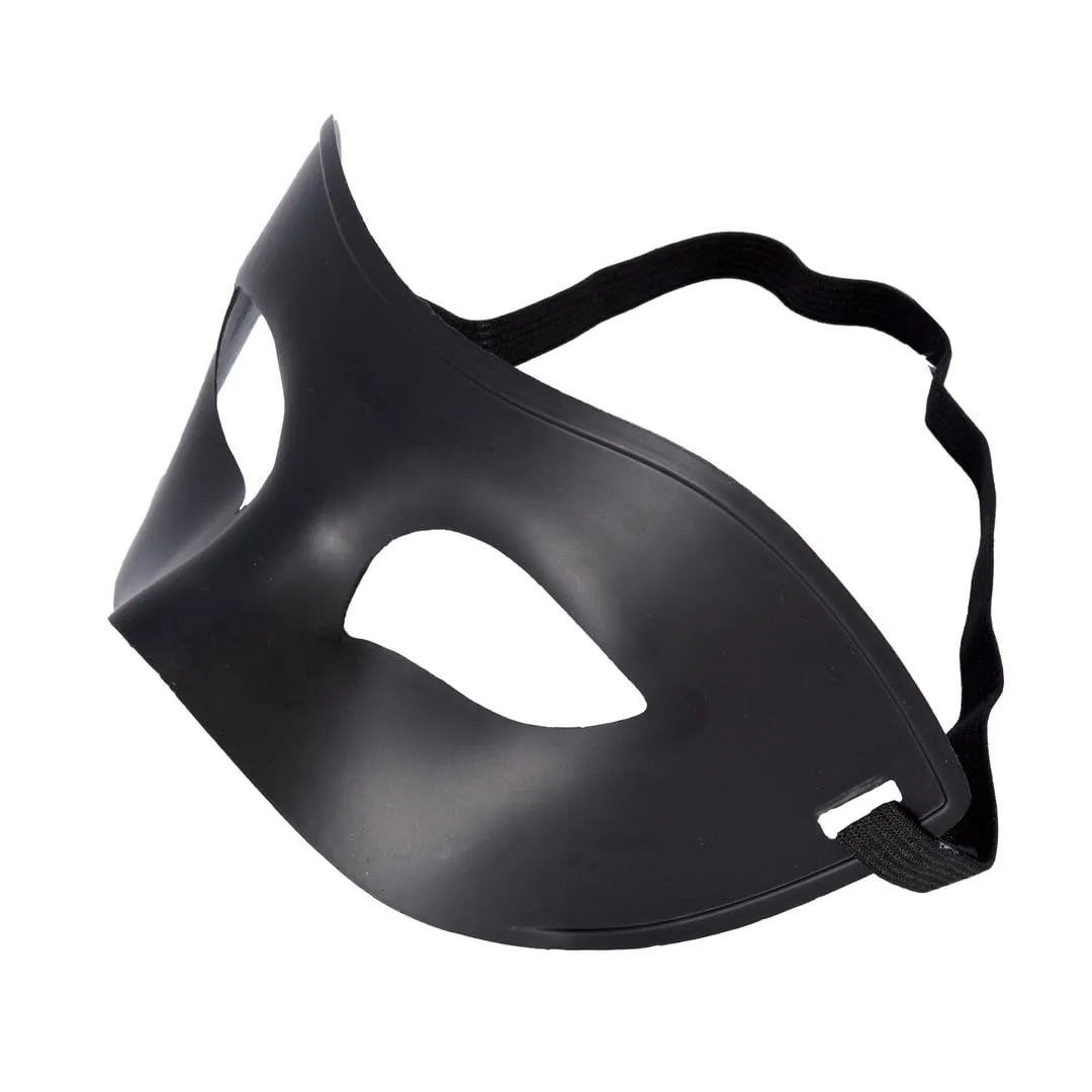 P'tit Clown 23385 maschera viso rotto oro adulto