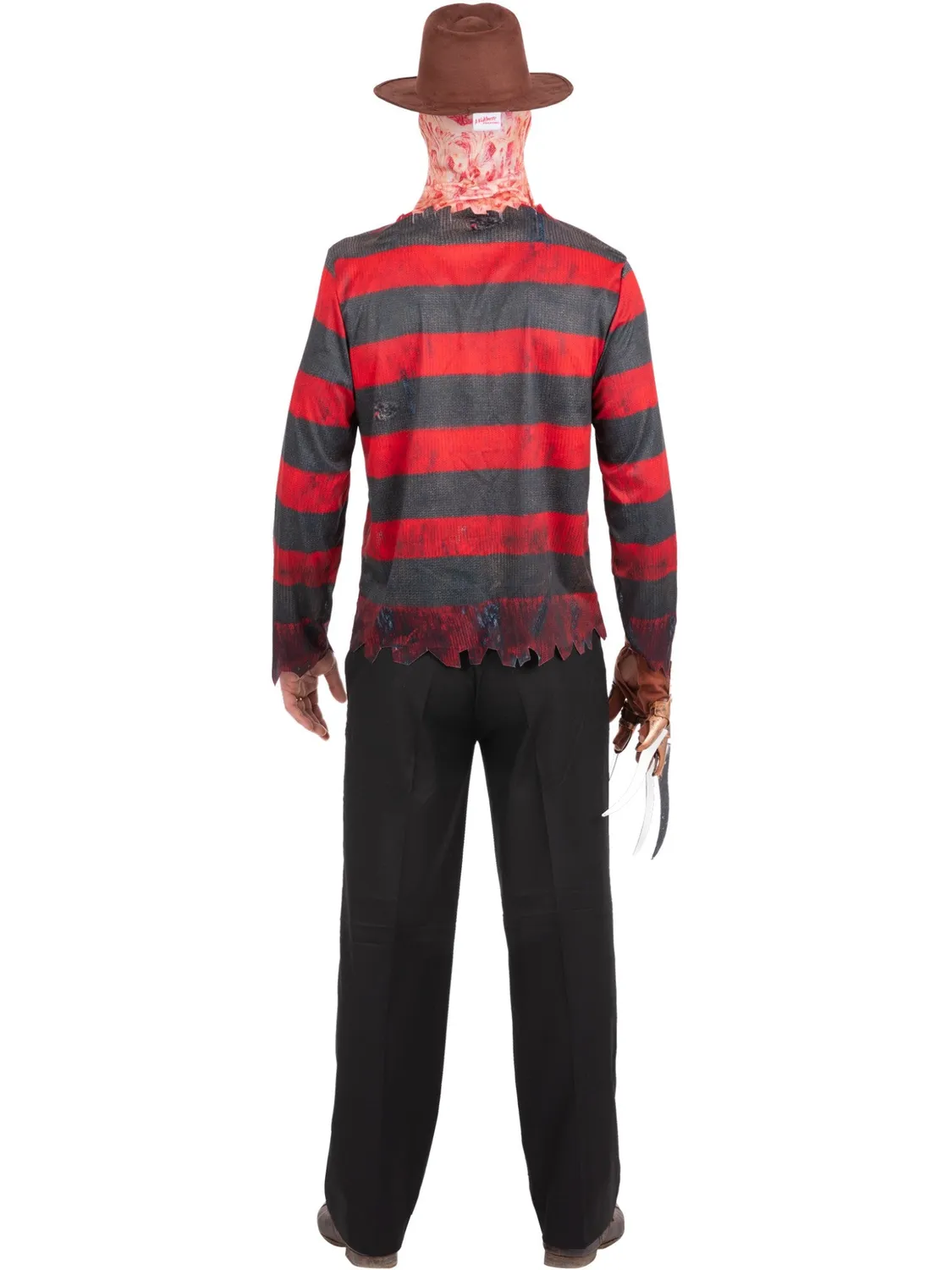 Smiffys Freddy Krueger Kit costume horror uomo maglia+maschera