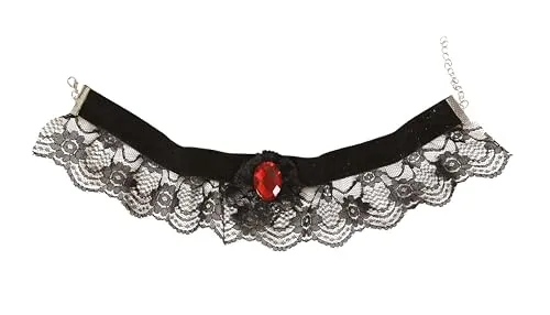 P'tit Clown collana gotica Halloween accessorio costume