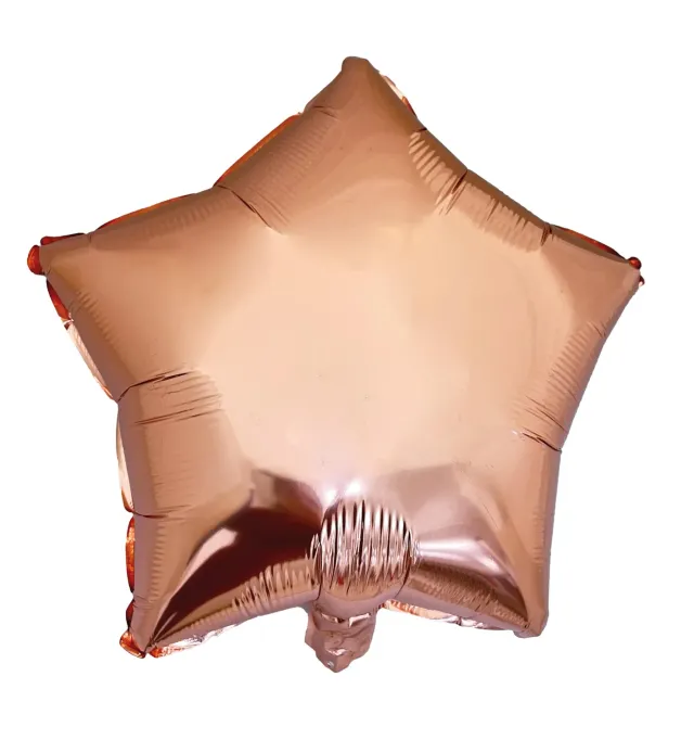 P'tit Clown Palloncino Stella Oro in alluminio