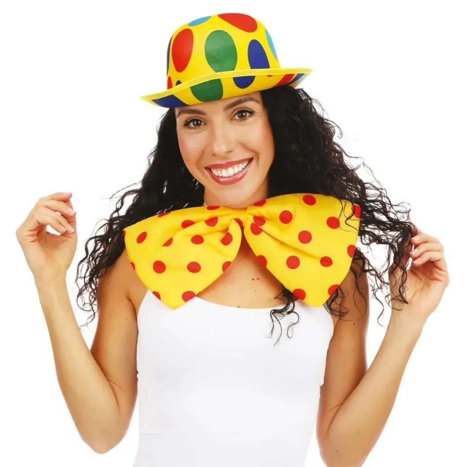 P'tit Clown Papillon Gigante Pois Clown 20x12,5 cm