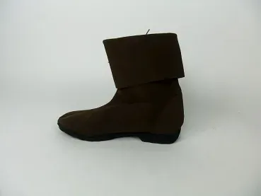 La Bottega di Merlino 008 scarponcino pelle nabuk nero