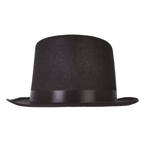 P'tit Clown 40004 cappello feltro nero adulti 12 cm