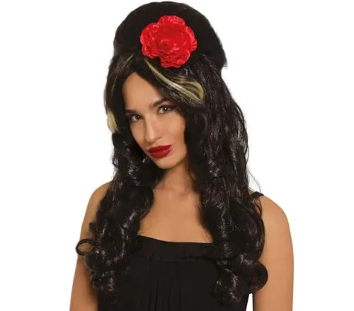 Guirca 4276 parrucca pop star bionda per feste