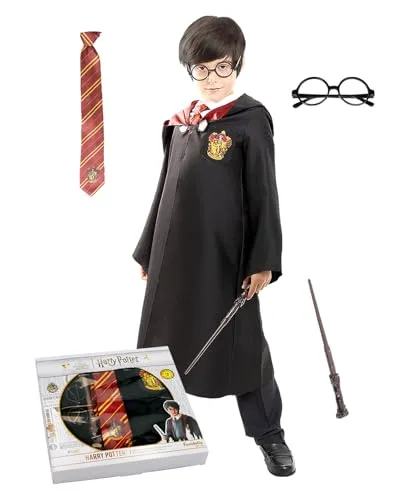 Funidelia Harry Potter Kit Costume Bambino 3-4 Anni Ufficiale