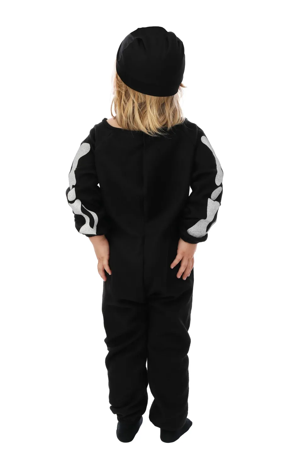 P'tit Clown costume scheletro bambino 3-4 anni tuta Halloween