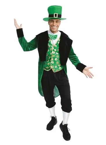 P'tit Clown Leprechaun Deluxe Costume Adulto L-XL