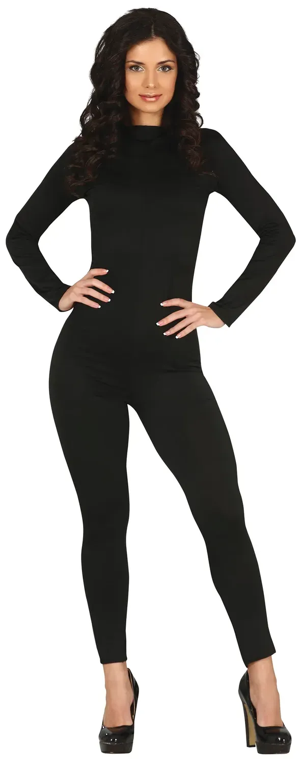 Fiestas Guirca tuta intera nera costume donna M Halloween