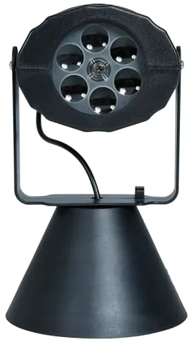 Fiestas Guirca Proiettore Halloween LED 20 cm nero a batteria
