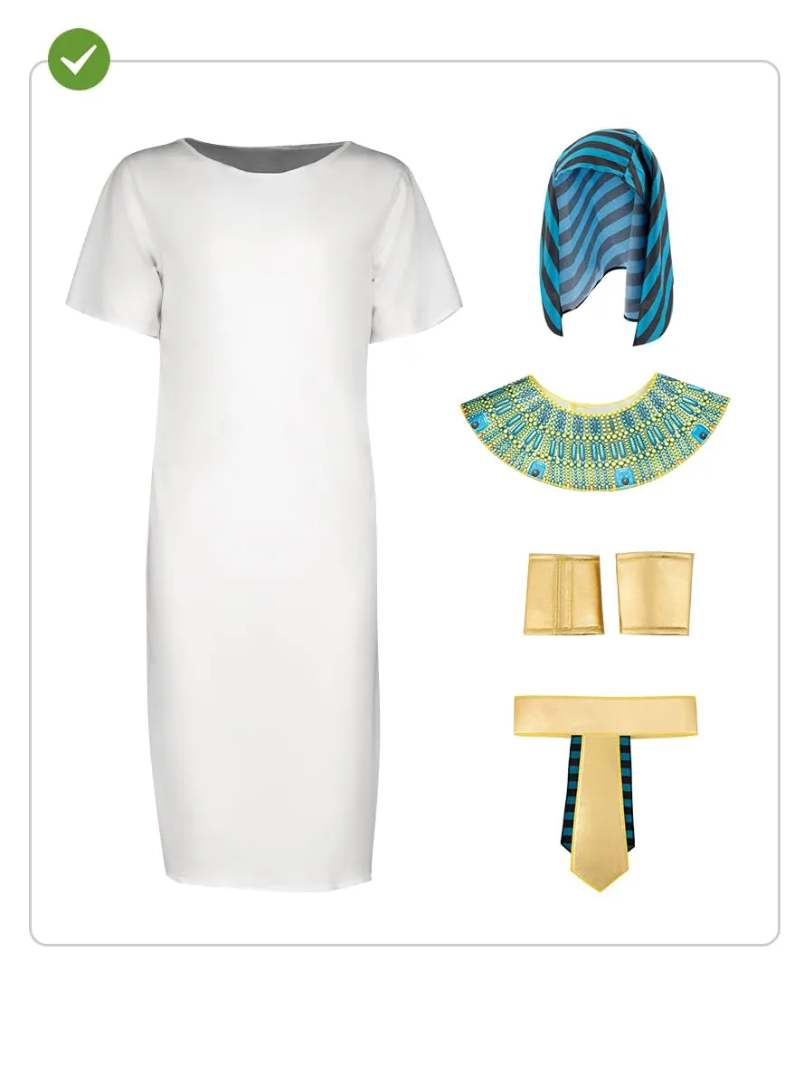 Funidelia Faraone costume uomo bianco taglia S-M