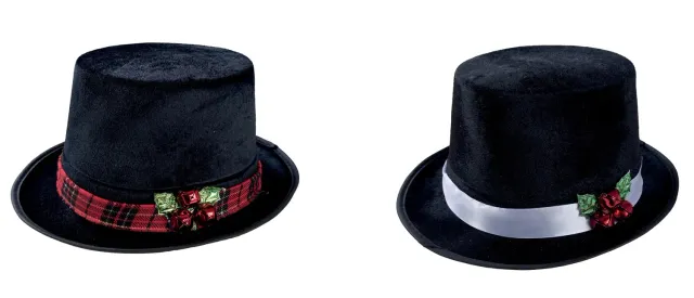 P'tit Clown 22372 cappello pupazzo di neve nero adulto