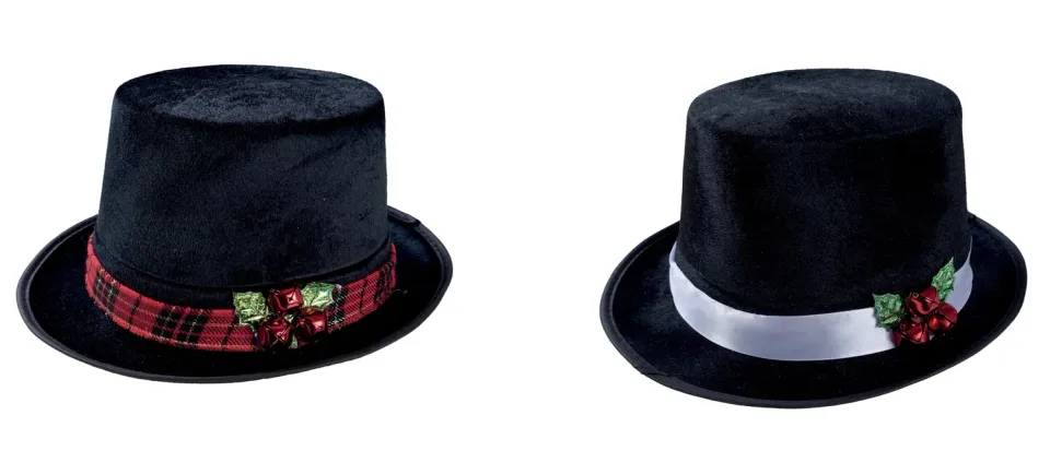P'tit Clown 22372 cappello pupazzo di neve nero adulto
