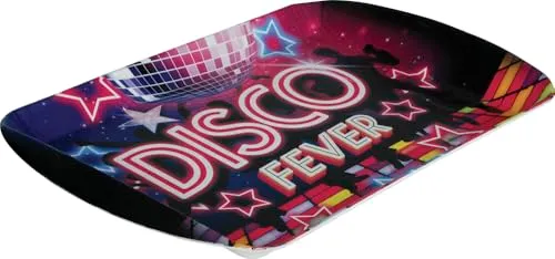 Fiestas Guirca Disco Fever vassoio 39x24 cm multicolore
