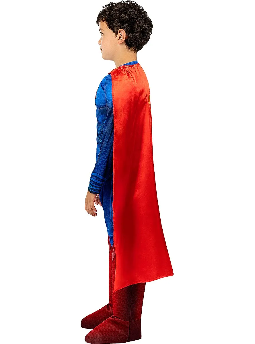 Funidelia Superman deluxe costume bambino 3-4 anni blu