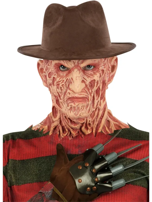 Smiffys Nightmare cappello Freddy Krueger marrone