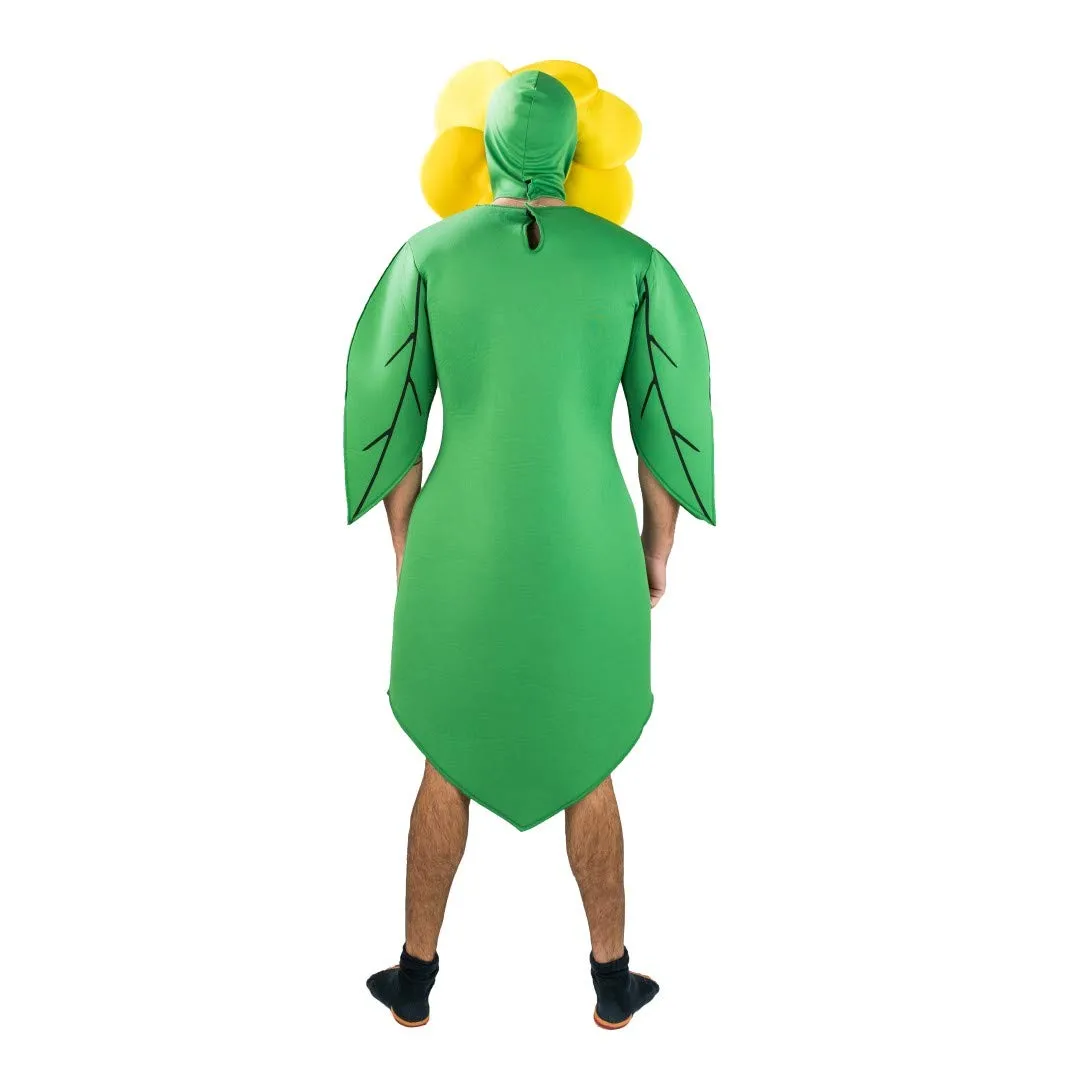 Bodysocks costume fiore adulto originale colorato