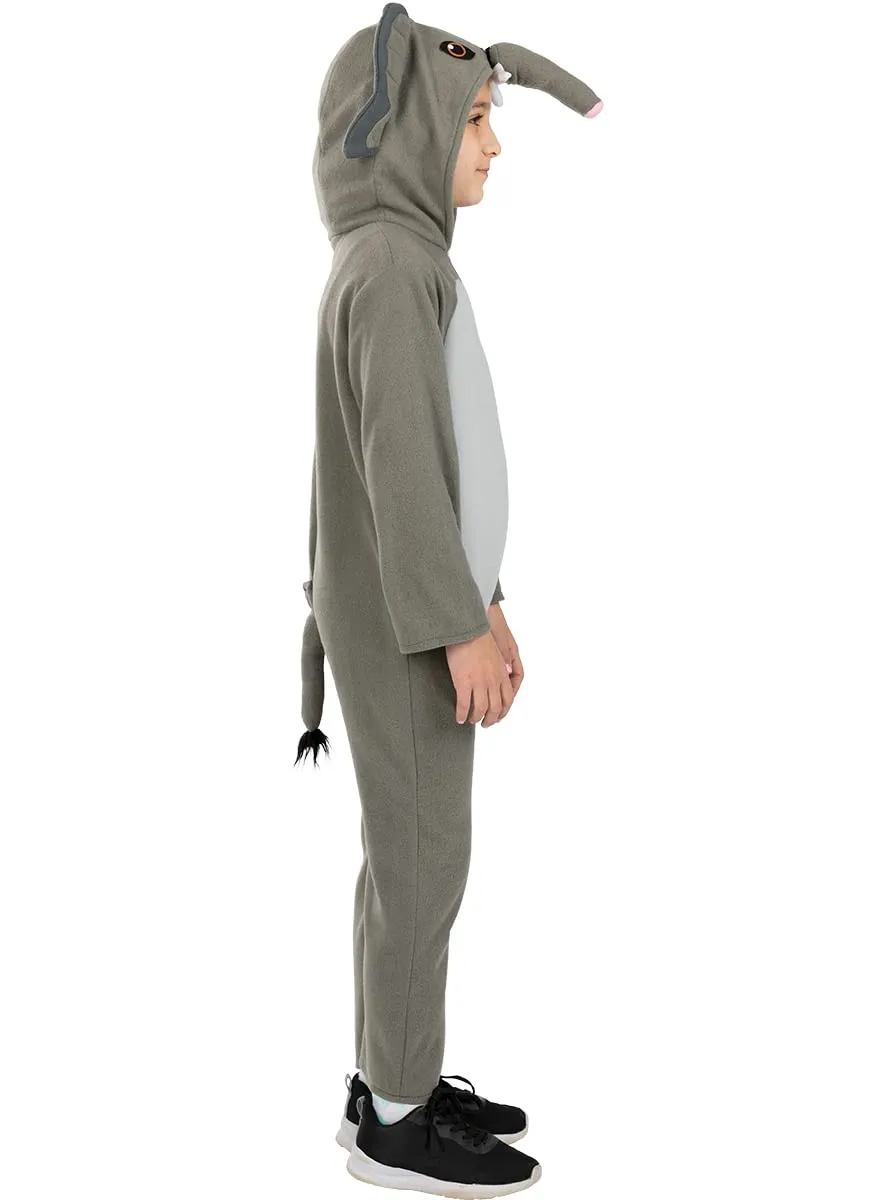 Funidelia Elefante costume bambino 10-12 anni grigio
