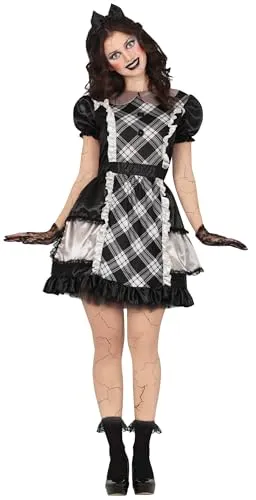 Guirca Bambola Porcellana costume donna S horror