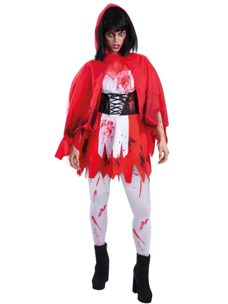 Smiffys Zombie Red Riding Hood costume donna M