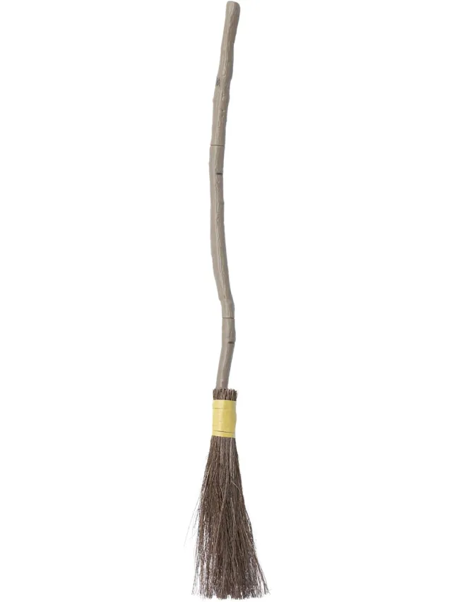 Smiffys Extendable Authentic Broomstick scopa strega 98 cm realistica