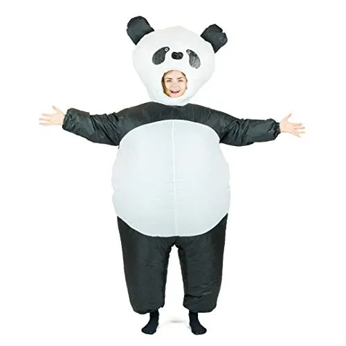 Bodysocks costume gonfiabile panda adulto con ventola