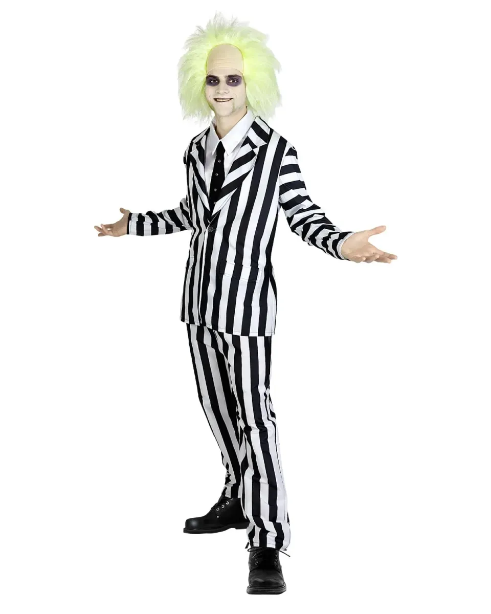 Funidelia Beetlejuice Costume Uomo XS con Giacca Horror