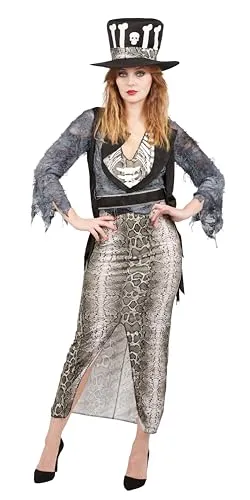 P'tit Clown 22125 costume voodoo donna S/M con cappello