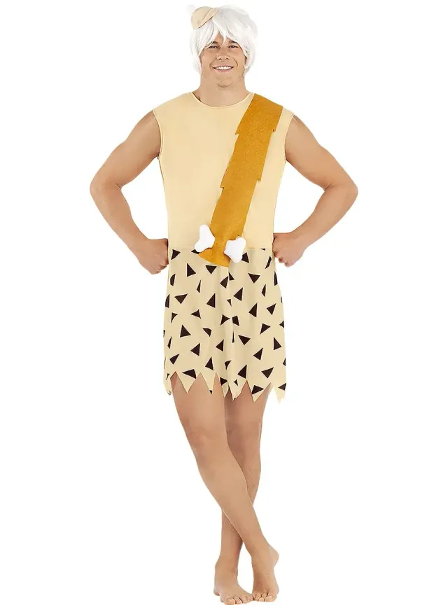Funidelia Bamm-Bamm Flintstones costume uomo arancione