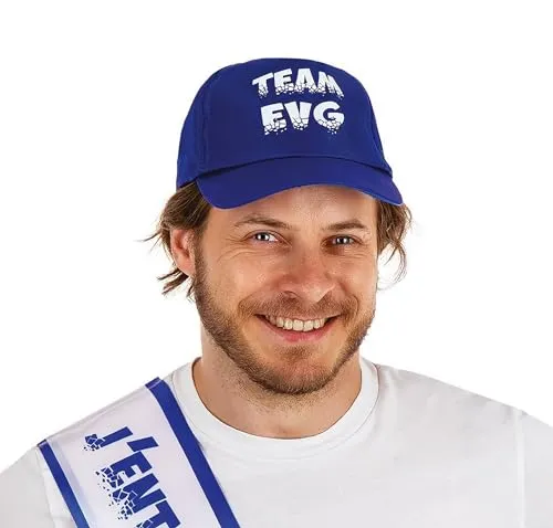 P'tit Clown Team EVG berretto blu adulto taglia unica