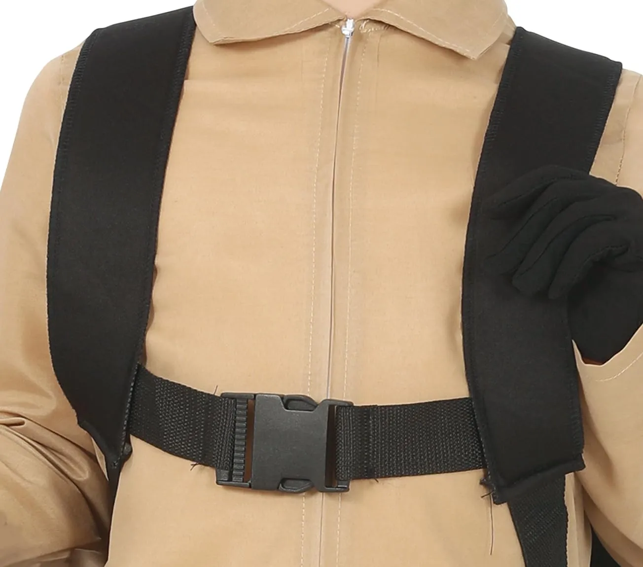 Guirca Costume Cacciatore Fantasmi Bambini Beige 10-12 Anni
