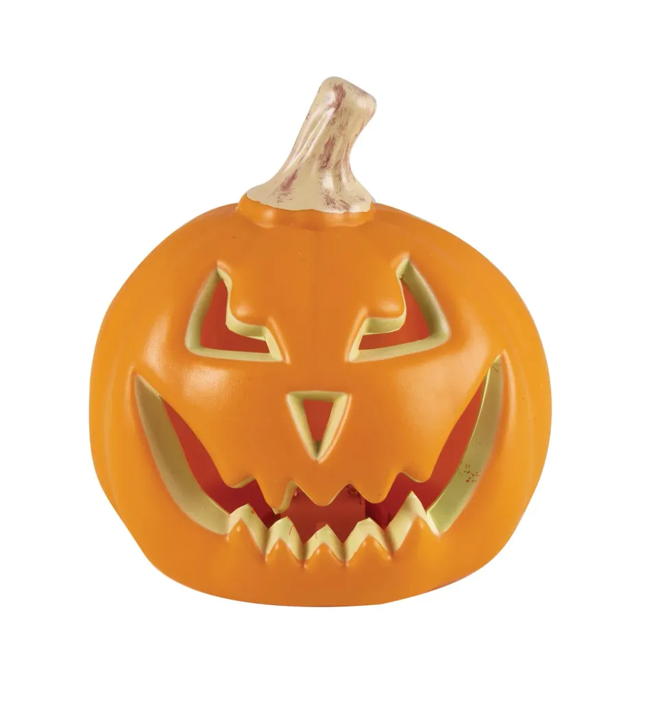 P'tit Clown re22978 zucca luminosa Halloween 13 cm con batterie