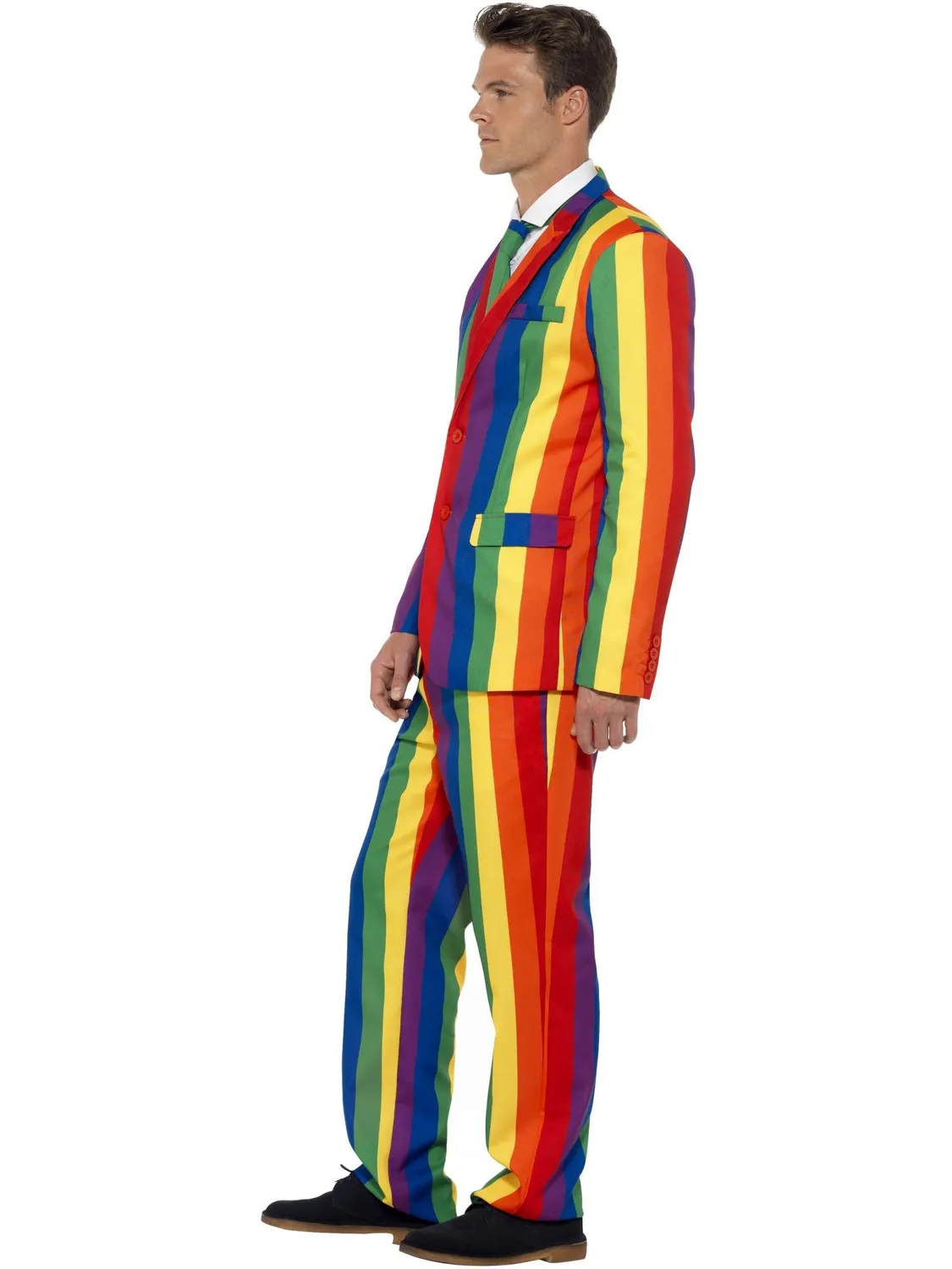 Smiffys Over The Rainbow completo uomo multicolore