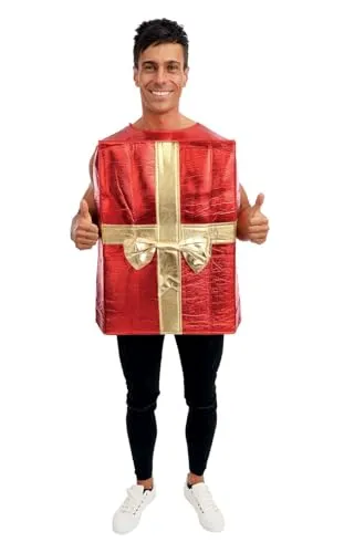 P'tit Clown 23638 costume pacchetto regalo rosso adulto taglia unica