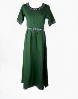 La Bottega di Merlino Abito Donna Maniche Corte Costume Cotone