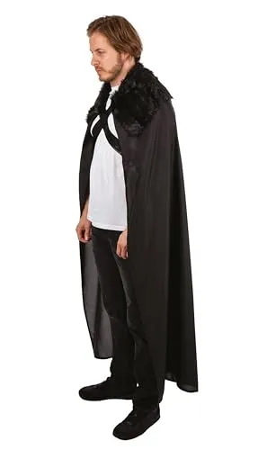P'tit Clown 44185 mantello cavaliere nero taglia unica