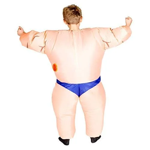 Bodysocks Bodybuilder costume gonfiabile bambino muscoloso