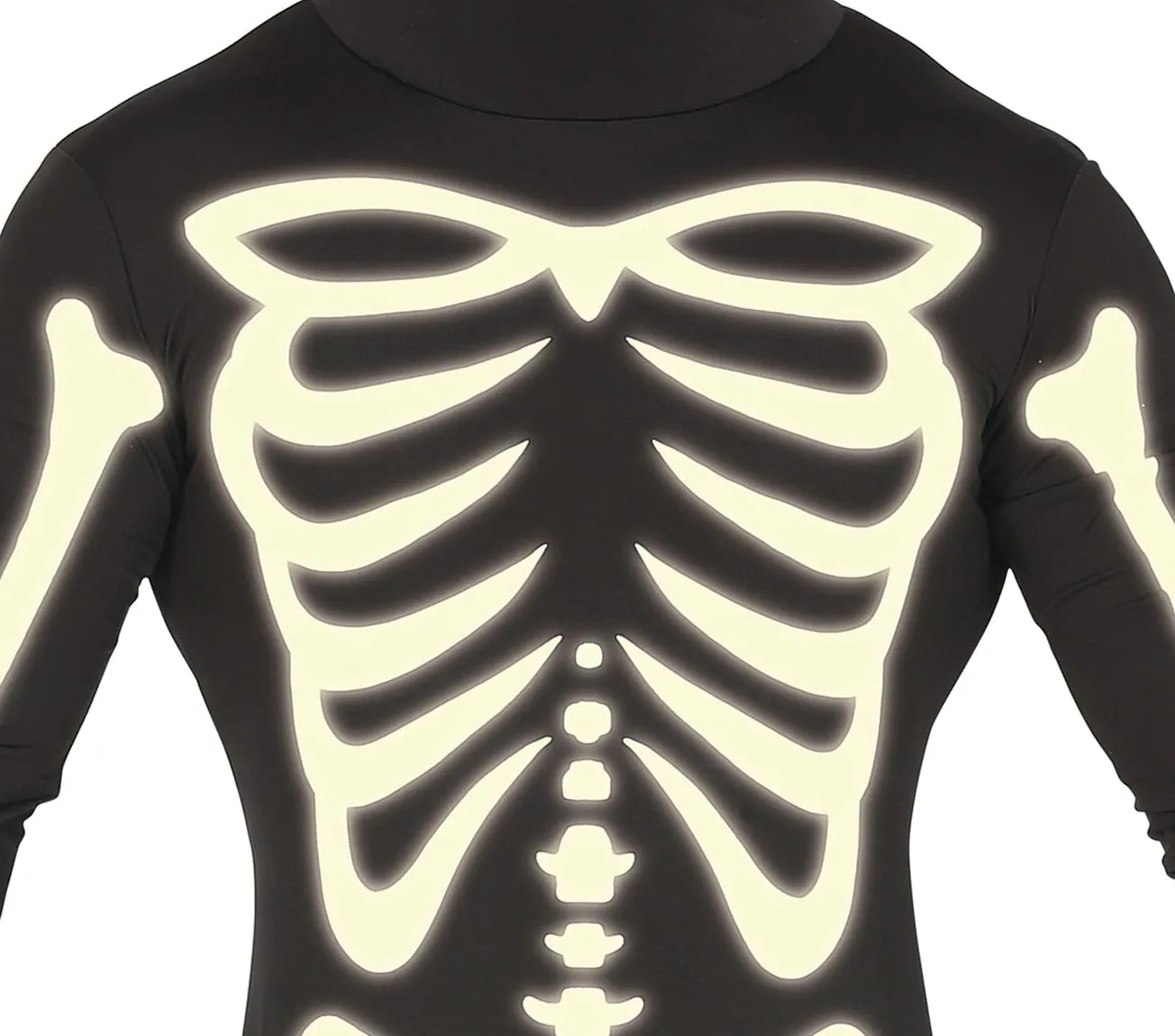 Guirca Costume Tuta Scheletro Fosforescente Horror