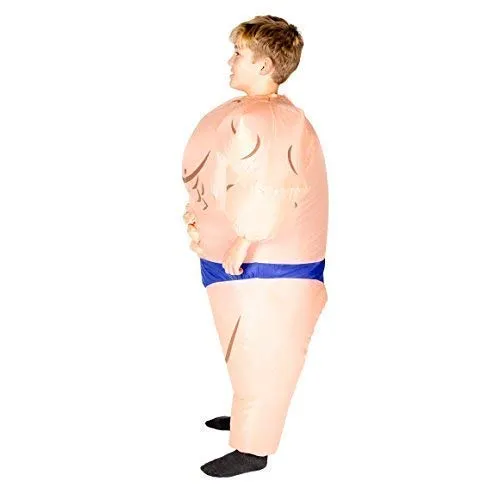 Bodysocks Bodybuilder costume gonfiabile bambino muscoloso
